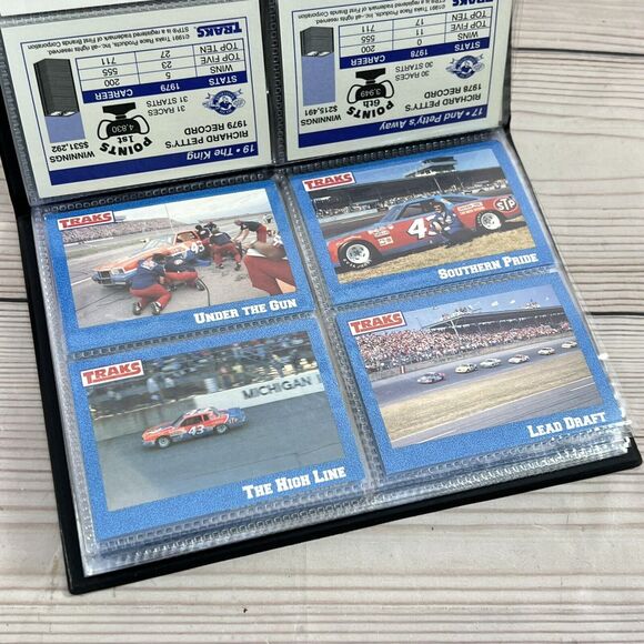 Richard Petty TRAKS 1991 Collector Set- Cards LOT #1-50 All NM in Pro Set Binder - Picture 9 of 16